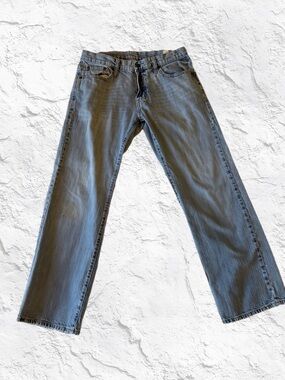 Old Navy Men's Light Gray Bootcut Jeans